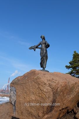 Памятник на Роченсальмском рейде