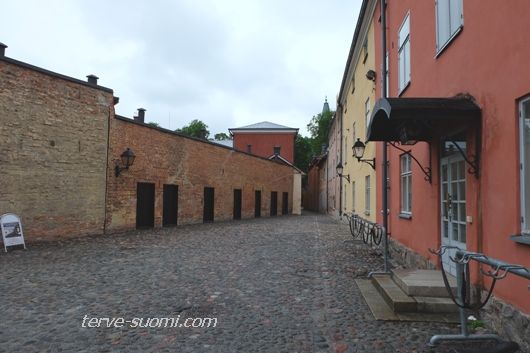 Единственная, сохранившаяся после пожара 1827 года, средневековая улочка Турку
