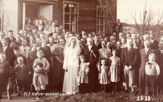 Карельская свадьба в Койвисто. 1938 год. Фото: Wikimedia.org