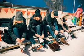 Где покататься на коньках в Хельсинки