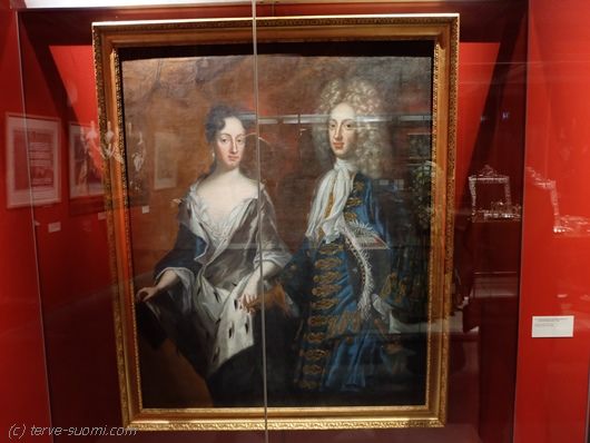 Портрет Фидриха IV и принцессы Гедвиги Софии.