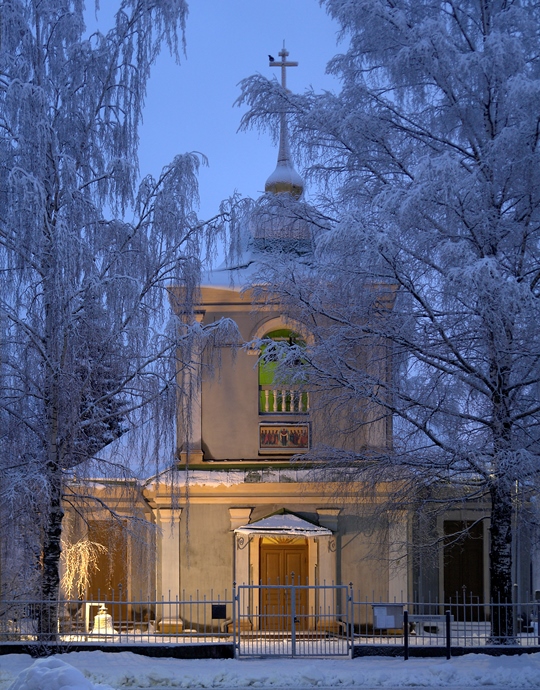 Церковь Покрова Пресвятой Богородицы в Лаппеенранте является самой старой православной церковью в Финляндии 