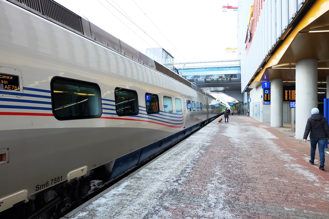 Из Тиккурила в Вантаа на поезде