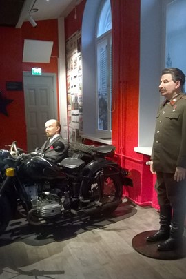 Музей Ленина в Тампере. Селфи с Лениным пользуется популярностью.
